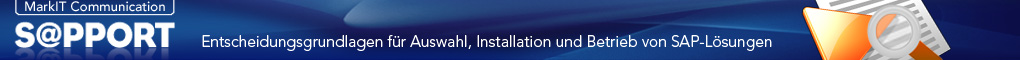 S@PPORT – Entscheidungsgrundlagen für Auswahl, Installation und Betrieb von SAP-Lösungen - Ausgaben 2012